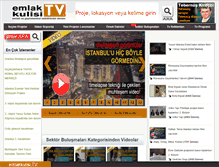 Tablet Screenshot of emlakkulisi.tv
